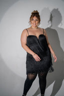 LUCKY Layered Fringe Dress