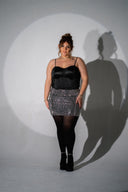 CHERRY Lace Up Corset Top