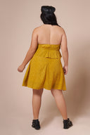 DELILAH Polka Dot Yellow Dress