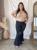 WREN Tan Soft Ribbed Tank